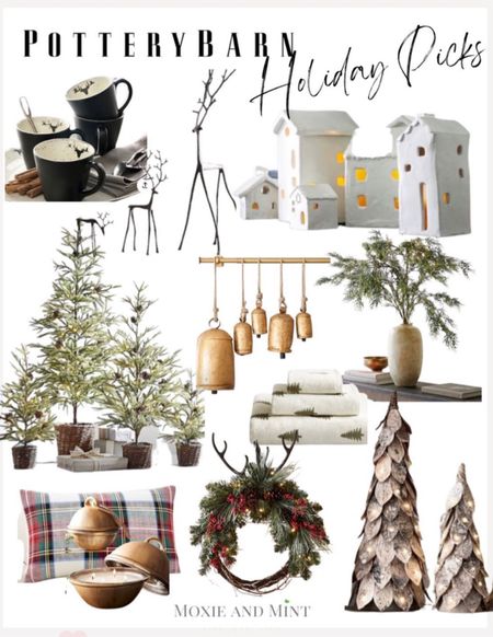 Pottery barn has all my favorite classic decor pieces for the holidays! Love their trees, bells, reindeer and more!  

#LTKHoliday #LTKhome #LTKSeasonal