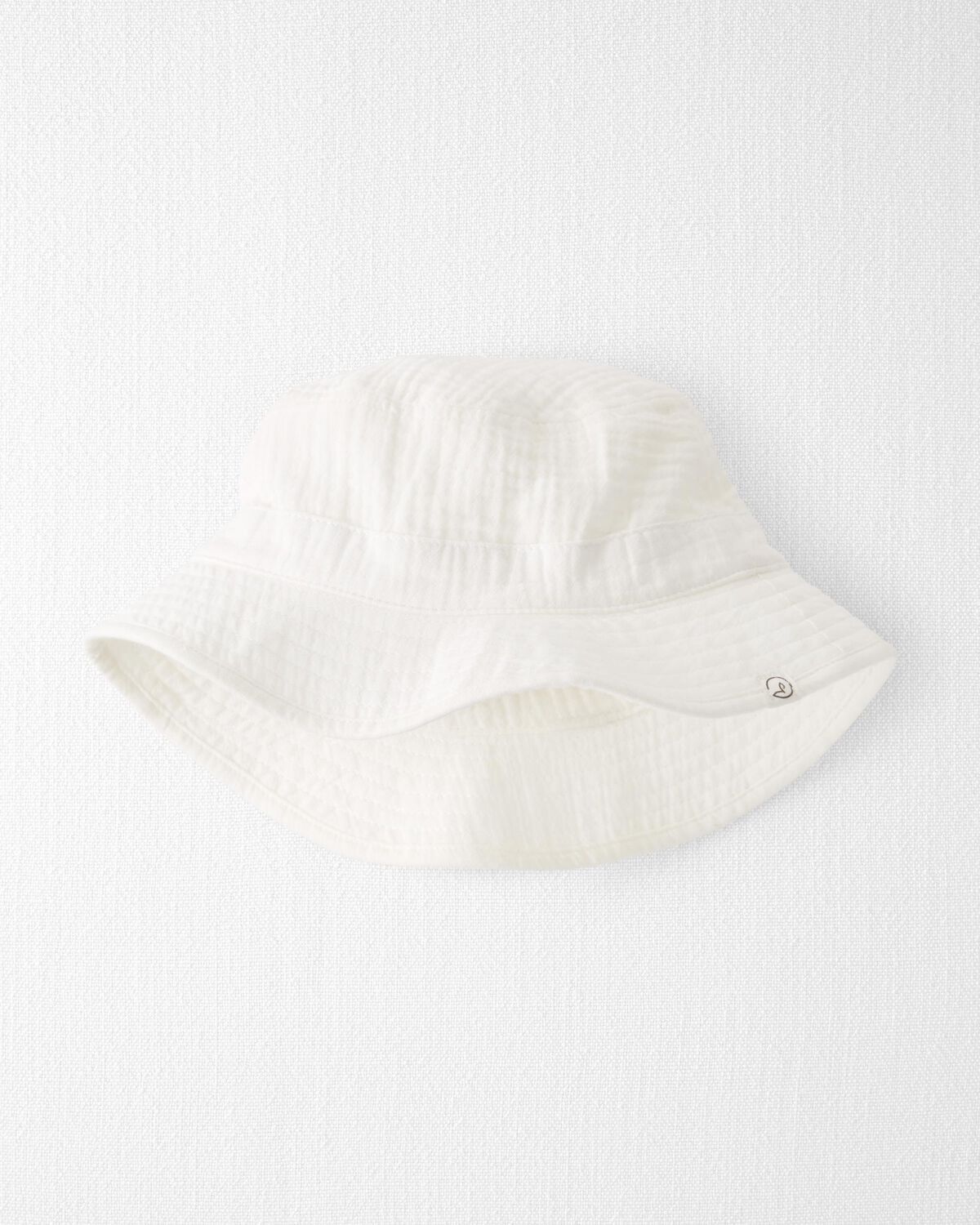 Light Cream Toddler Organic Cotton Gauze Hat | carters.com | Carter's
