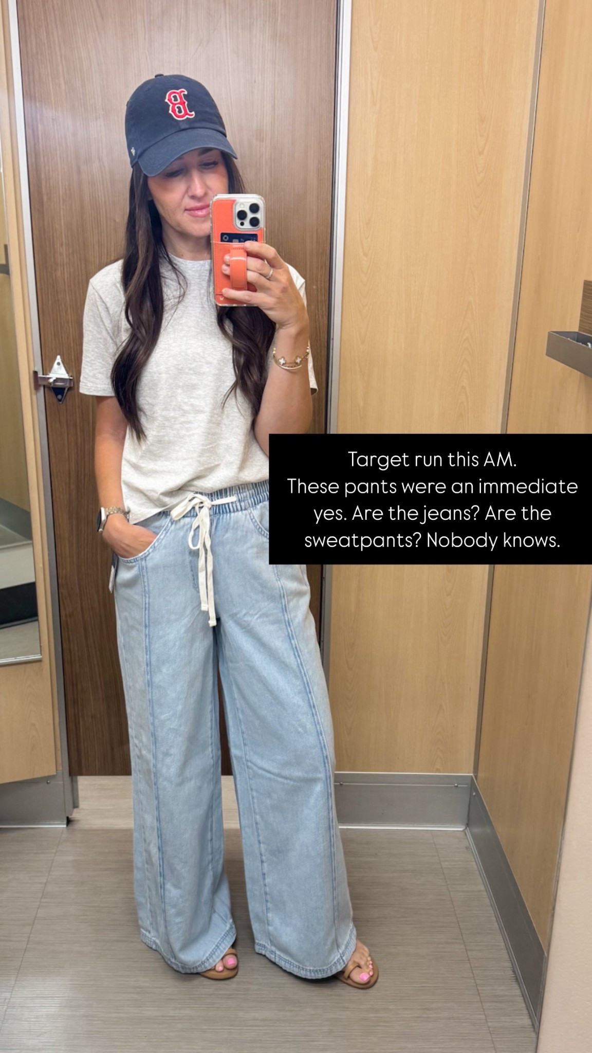 Love these new tie waist pants at Target! So comfy! Wearing an XS.  Who says you can’t be uber comfy & put together. 

Jeans, denim, target, target, fashion, universal thread, Abercrombie, tea, basics, sandals, Walli, phone case, hat,ootd, summer outfit, mom outfit 

#LTKFindsUnder50 #LTKStyleTip #LTKShoeCrush