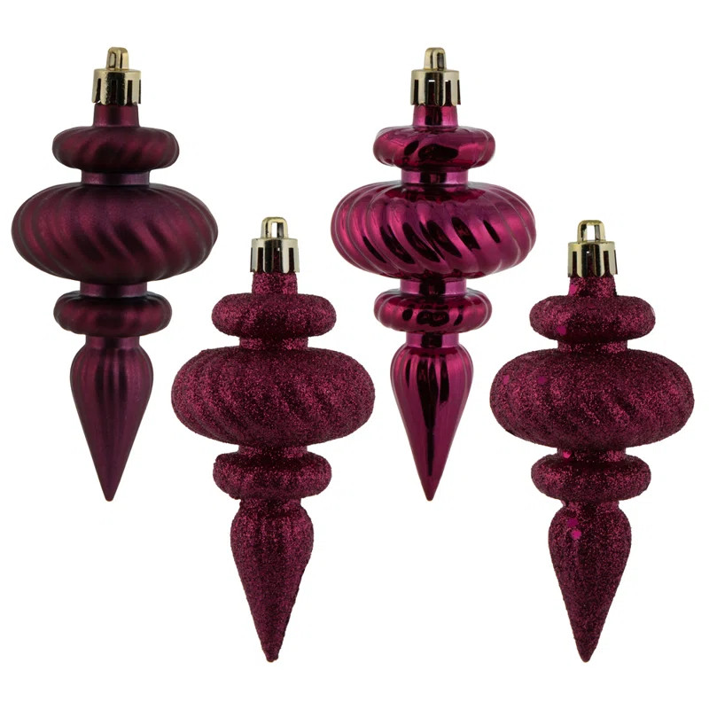 8 Piece Finial Ornament Set (Set of 8) | Wayfair North America