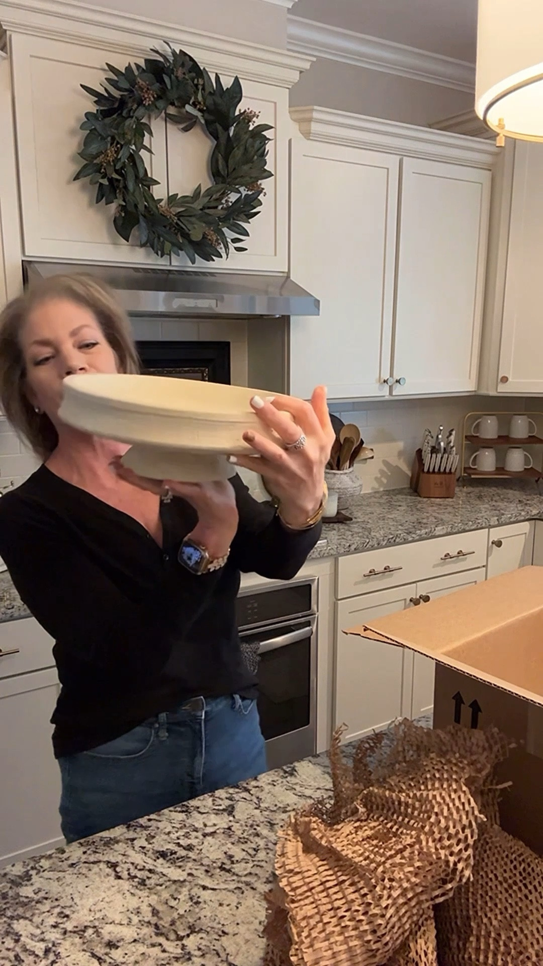 Rustic Ceramic Pedestal Bowl
Adding grapevine balls, lotus pods or moss balls would look spectacular in this bowl😍



#LTKSeasonal #LTKHome #LTKFindsUnder50