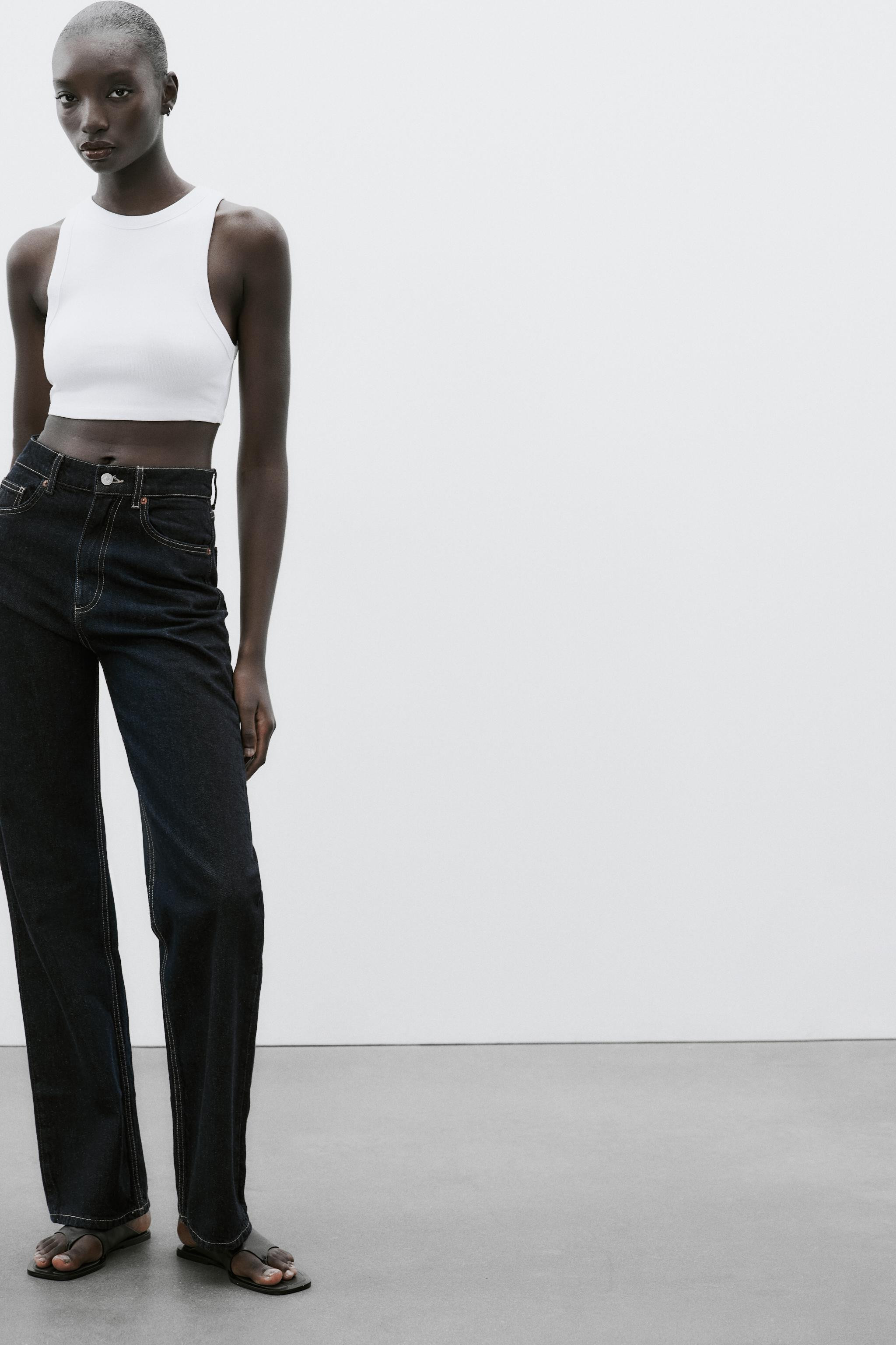 STRAPPY RIBBED TOP | Zara US