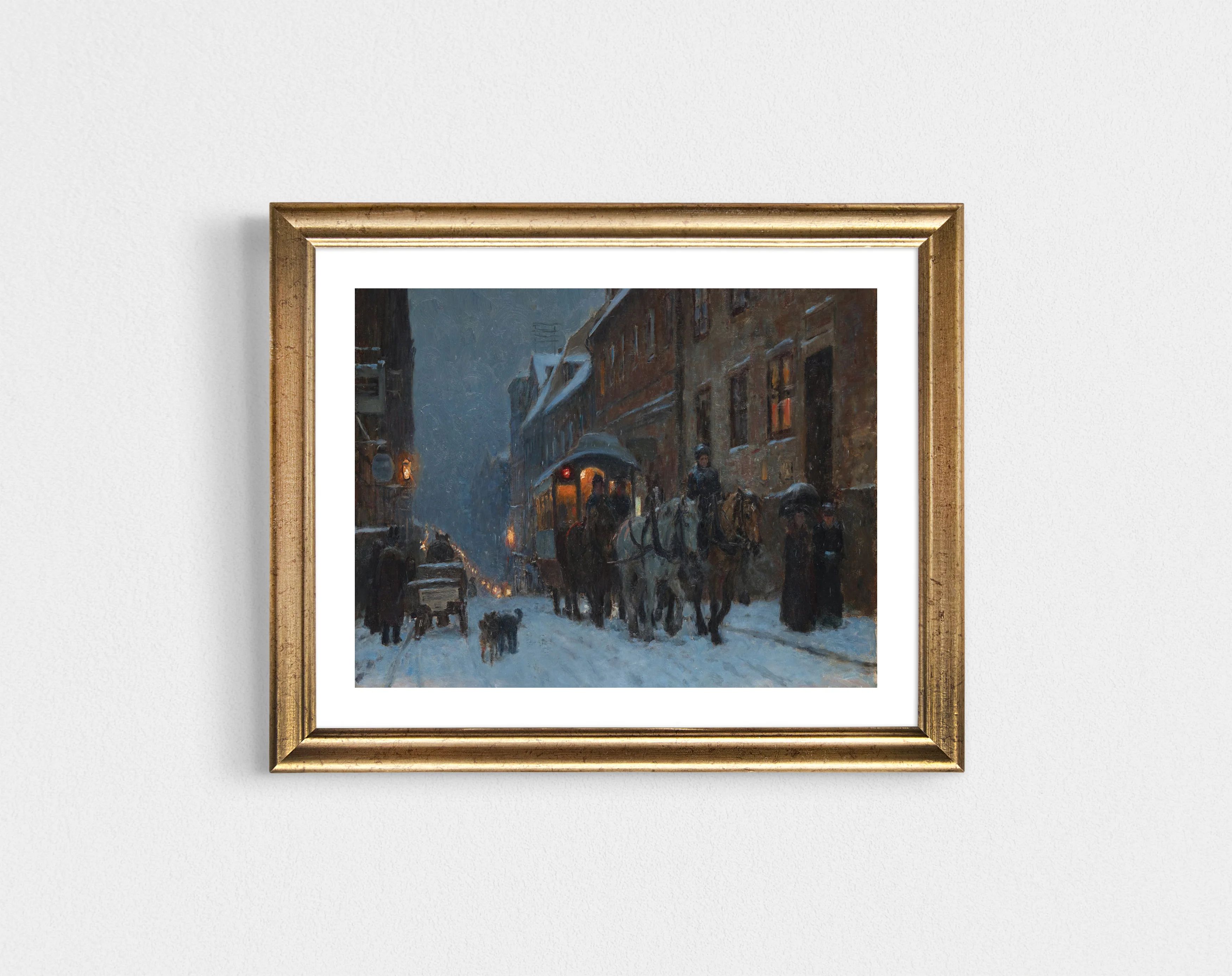 Winter Streets of Stockholm (Download) | Maris Home