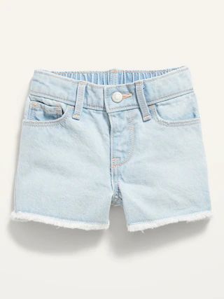 Light-Wash Jean Cut-Off Shorts for Baby | Old Navy (US)