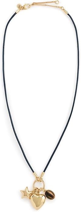Madewell Women's Heart Charm Cord Necklace | Amazon (US)
