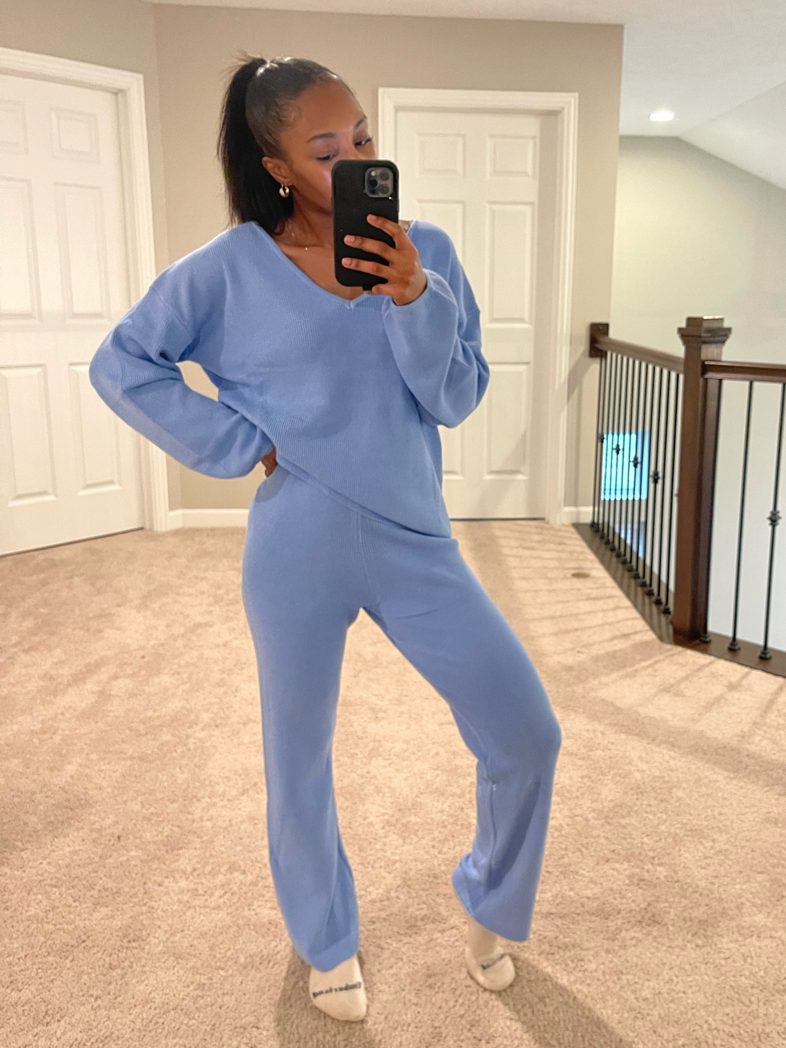 Adding color to my like with this baby blue set. #workfromhome 

#LTKGiftGuide #LTKstyletip