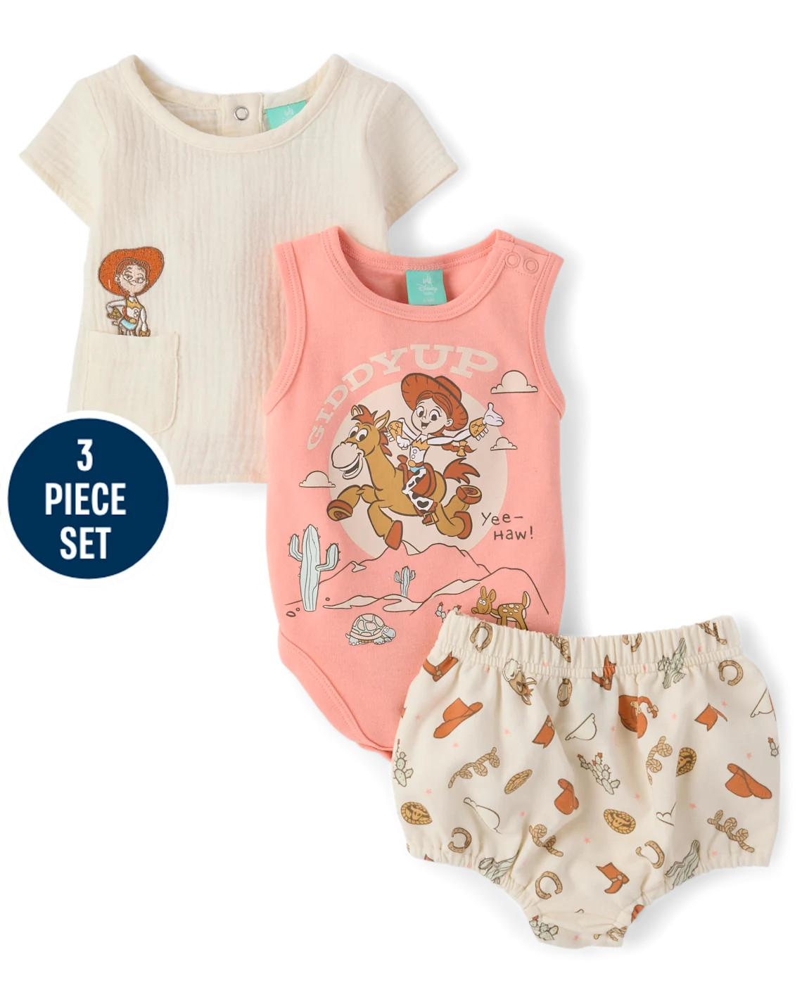 Baby Girls Toy Story\u2122 3-Piece Playwear Set - multi | The Children's Place