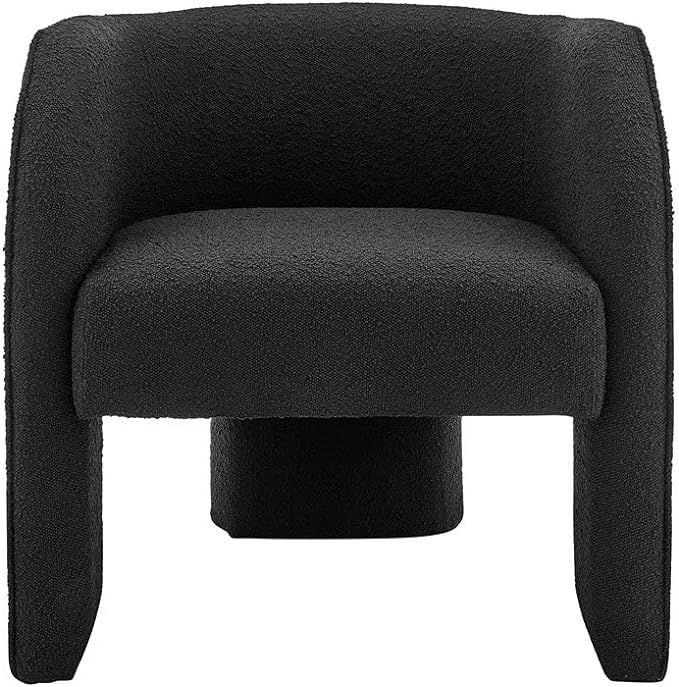New Pacific Direct Matteo Fabric Arm, Boucle Black Accent Chair | Amazon (US)