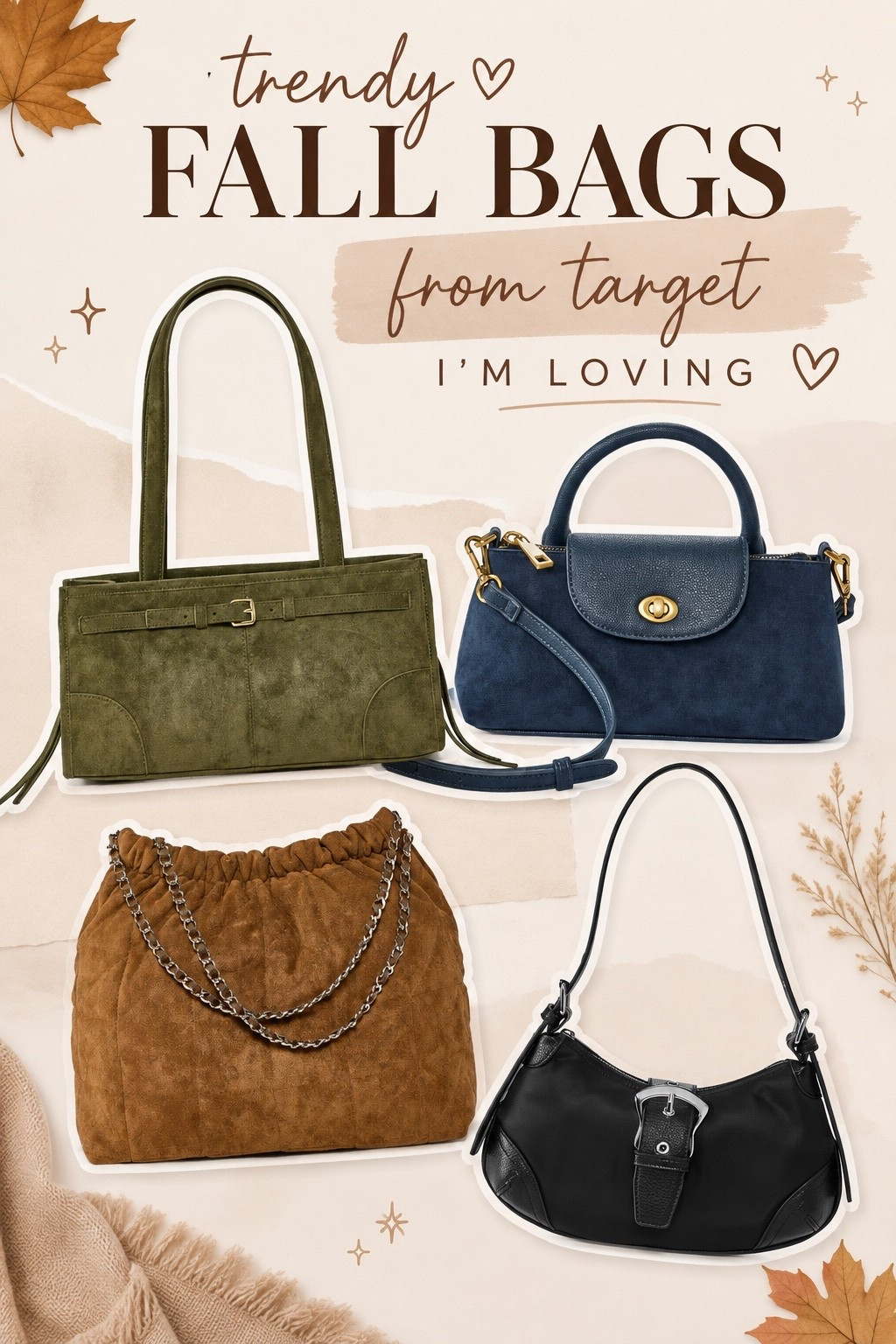 Loving these fall purses from Target. So trendy and affordable!

#LTKSeasonal #LTKSaleAlert #LTKWorkwear