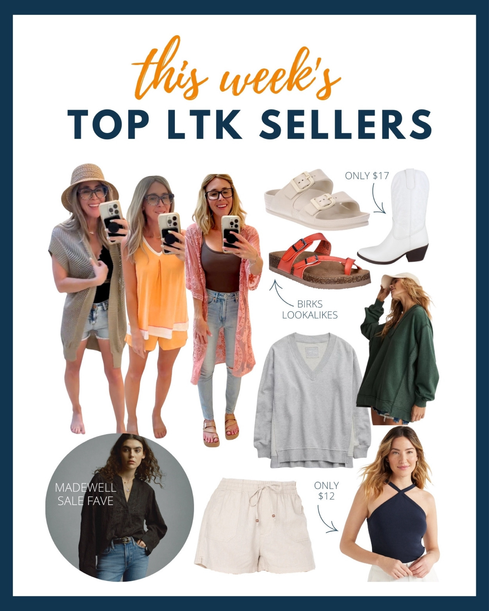 Want to know what the most popular items are this week on LTK? Shop them below! This one goes out to all the wardrobe finds! 🤩

#LTKFindsUnder100 #LTKSaleAlert #LTKStyleTip