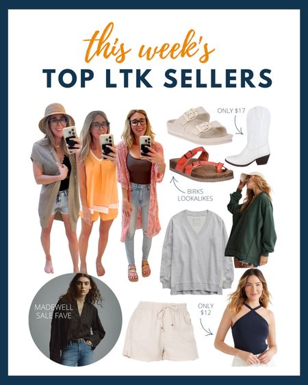 Want to know what the most popular items are this week on LTK? Shop them below! This one goes out to all the wardrobe finds! 🤩

#LTKFindsUnder100 #LTKSaleAlert #LTKStyleTip