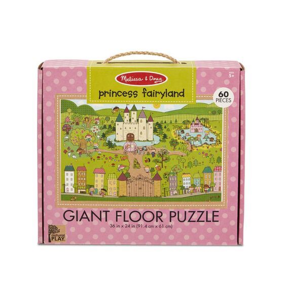 Natural Play Floor Puzzle: Princess Fairyland | Haute Totz