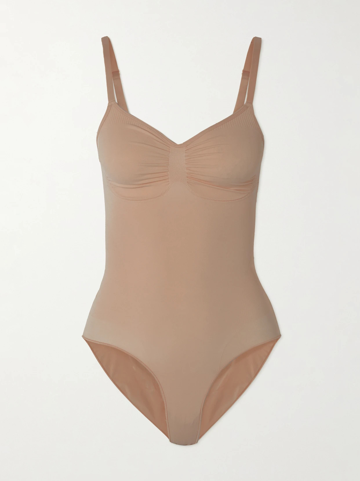 Skims - Seamless Sculpt Brief Bodysuit - Sienna | NET-A-PORTER (US)