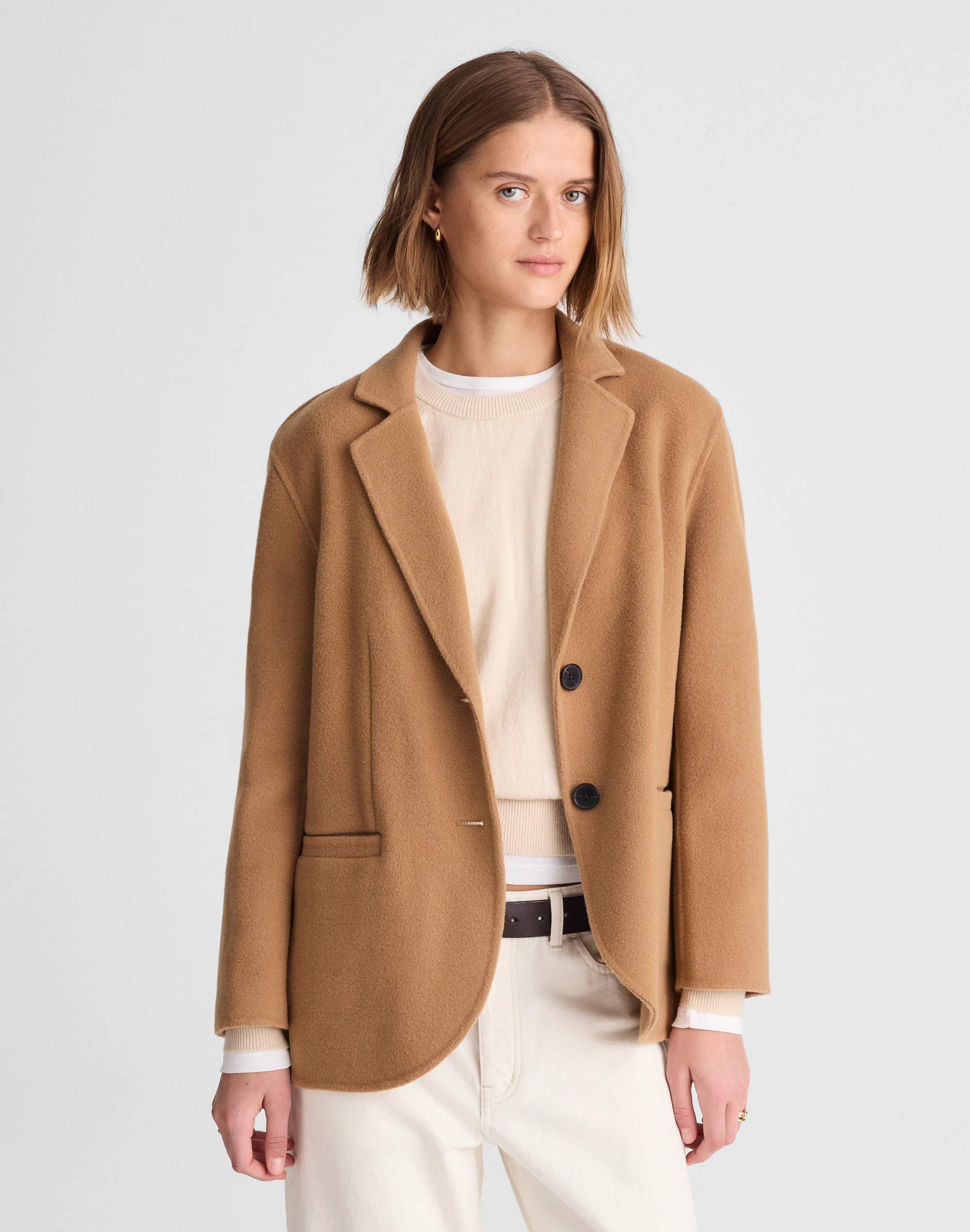 Double-Faced Cardigan Blazer | Madewell