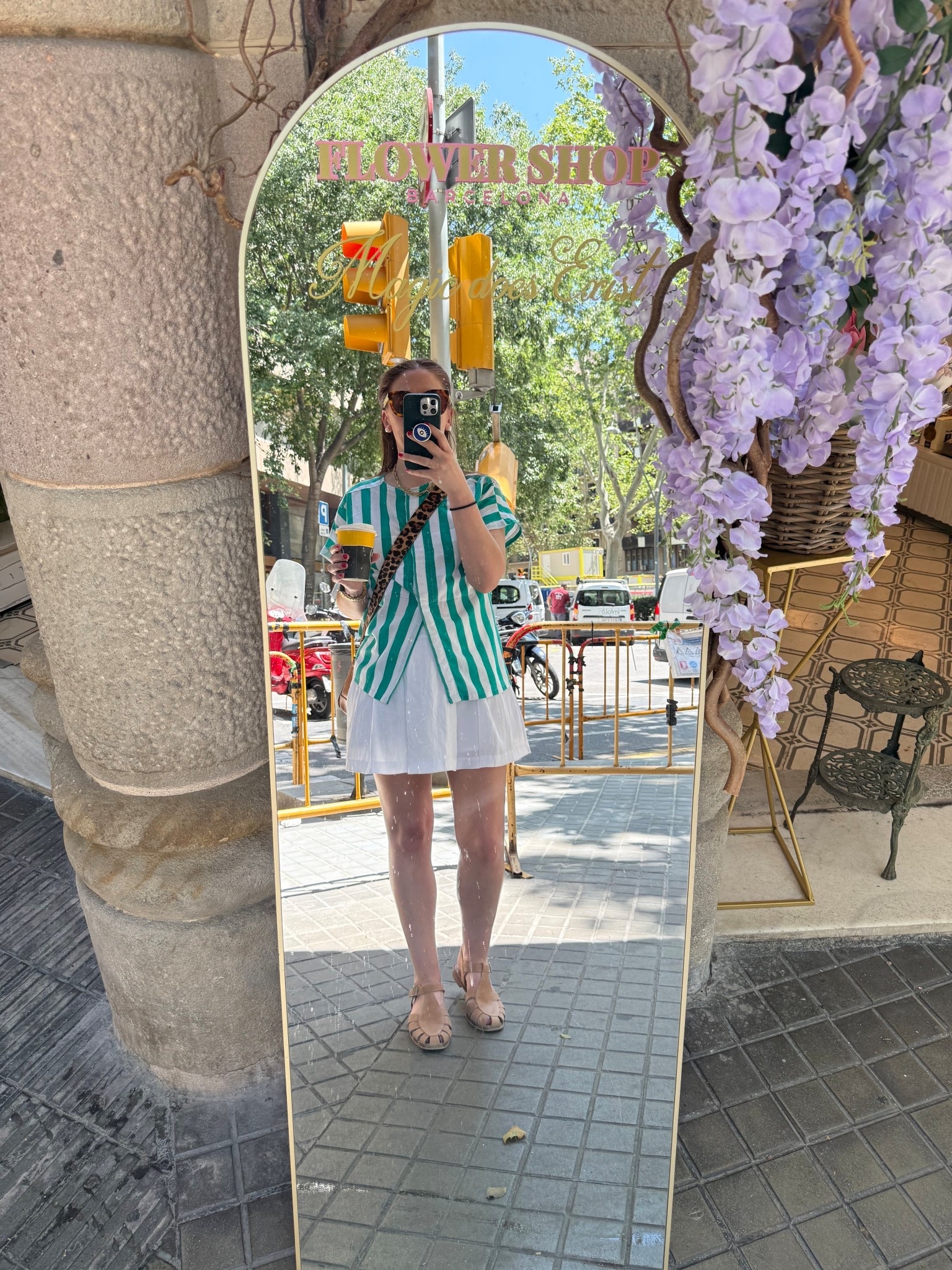 Such a cute skort and was perfect for walking around Barcelona. And these shoes got me through 10k steps easy! 

#LTKStyleTip