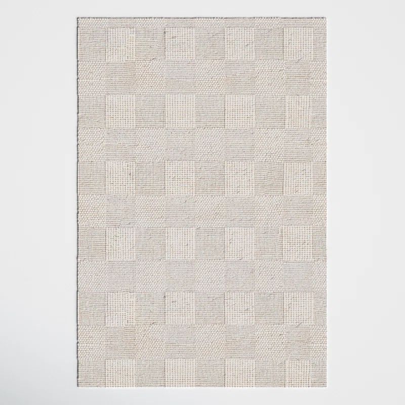 Becker Flatweave Wool Geometric Rug | Wayfair North America