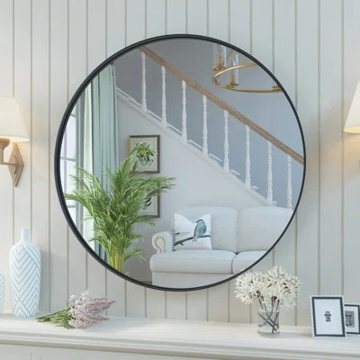Annil Round Metal Wall Mirror | Wayfair North America