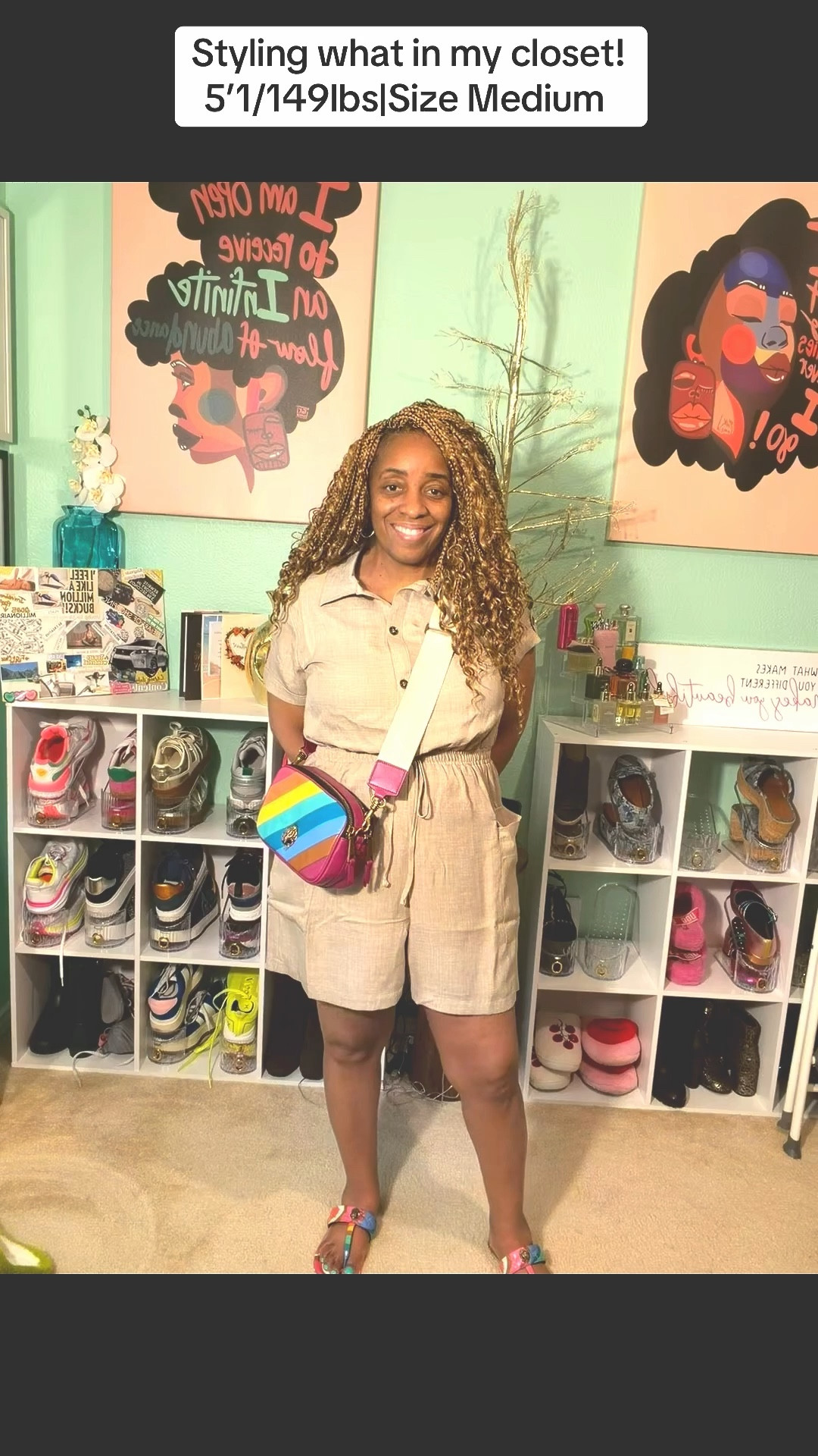 Day 2 of Style What’s Already Yours and baby… we’re making simple look EXPENSIVE. 🤎✨

Today’s look: a rich brown linen jumpsuit with button details, paired with my statement Kurt Geiger sandals, layered jewelry, and the perfect purse to pull it all together.

Effortless. Elevated. And proof you don’t need new clothes—you just need a new vision. Would you wear this or is it a pass? 👀

#LTKActive #LTKU #LTKPetite