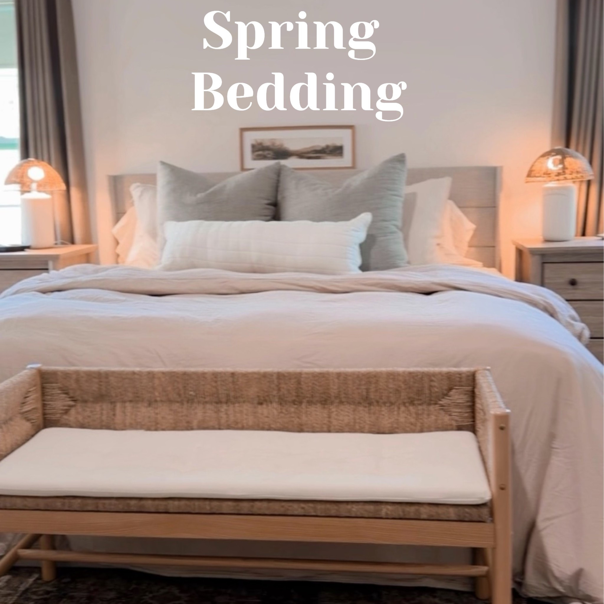Spring bedding refresh thats affordable and cutez

#LTKSeasonal #LTKHome