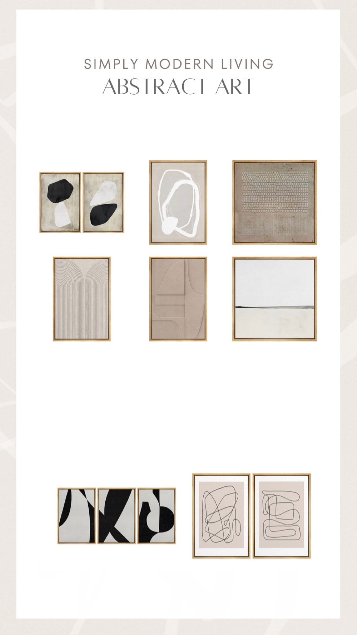 Amazon abstract art prints

#LTKhome #LTKSeasonal #LTKunder50