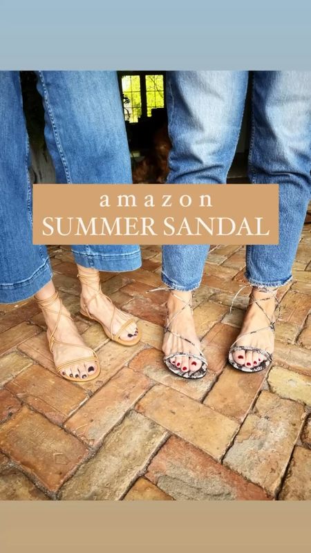 Just discovered this gladiator from Amazon. Looks expensive and is comfortable and comes in several cute colors/patterns. Runs tts. Can lace up and tie in the front or back. Great with jeans, a dress or a cropped trouser 🤍




Summer sandal
Lace up sandal
Gladiator sandal

#LTKover40 #LTKSeasonal #LTKshoecrush