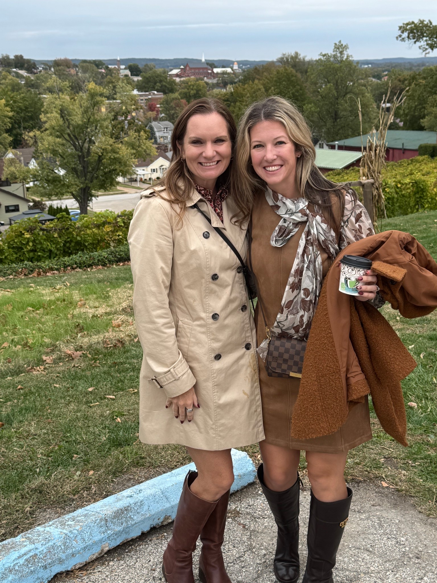 Fall girls trip. Winery  

My boots are sold out Tory Burch but linked similar ones for half the price  

#LTKSaleAlert #LTKStyleTip #LTKOver40