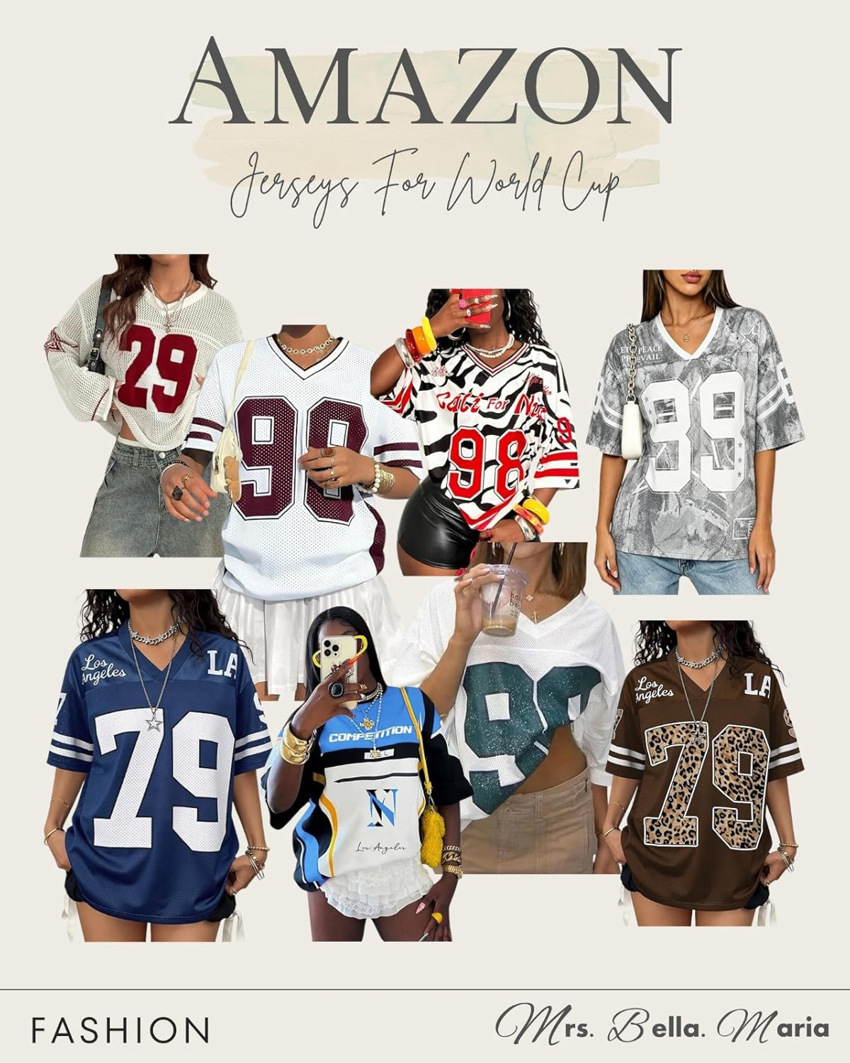 Score big with these sporty jersey tops! Perfect for casual days or adding a sporty vibe to your outfit. Shop now! #SportsyFashion
 

 #LTKActive #LTKU #LTKSaleAlert