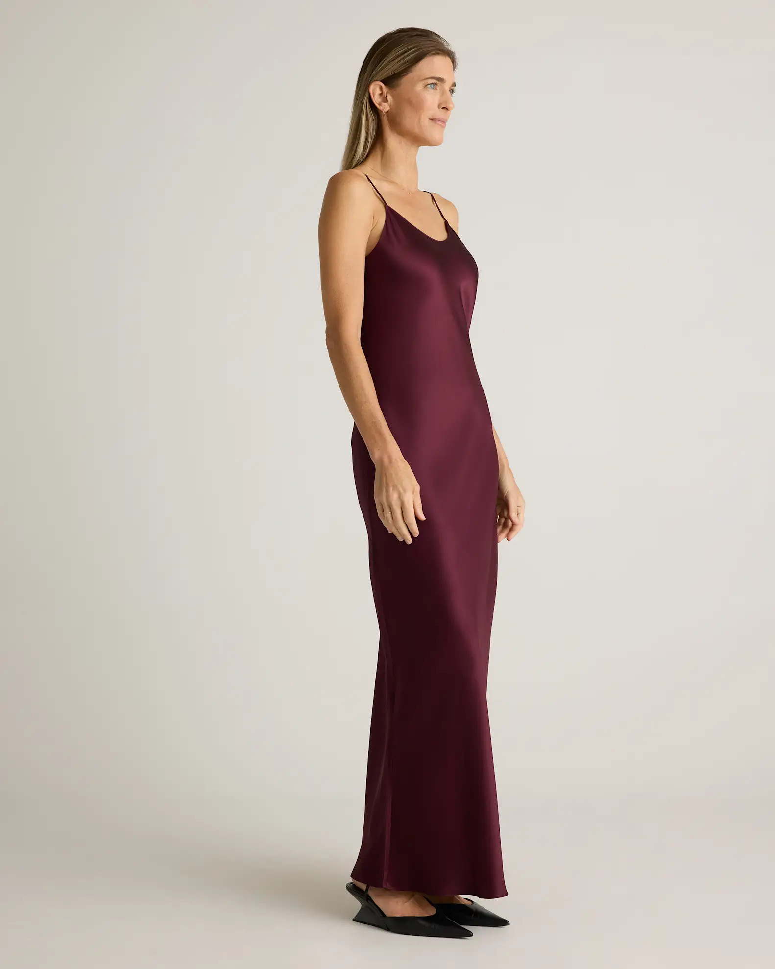100% Washable Silk Maxi Slip Dress | Quince