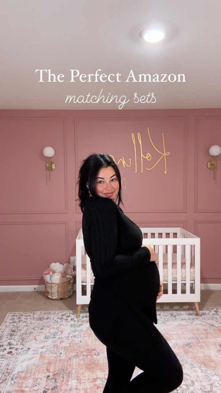 Matching bump friendly sets from Amazon 😍 I can’t wait to wear these post partum as well! Both of these are $30 total! 

#LTKSpringSale #LTKsalealert #LTKbump