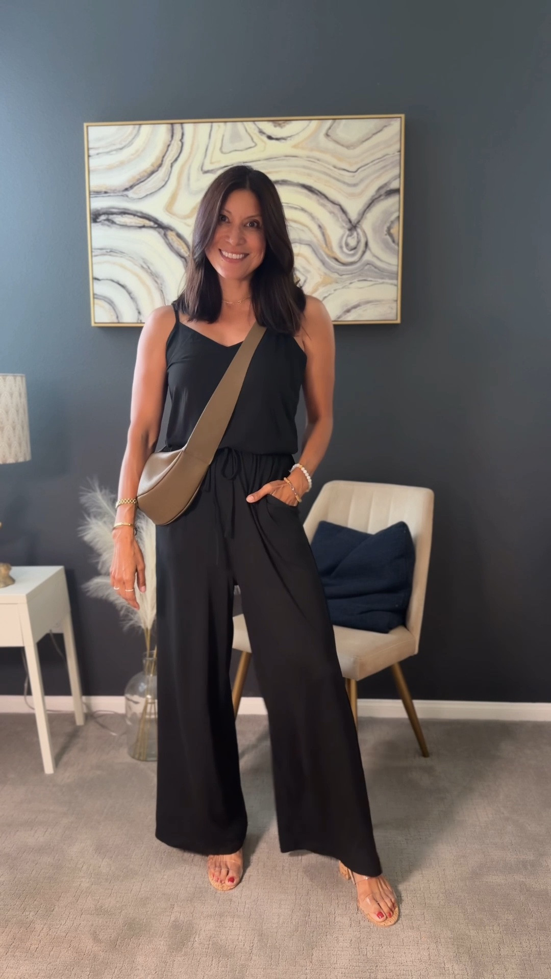 Two things - one, a jumpsuit is comfy 
and two, tossing out a kiss is not me :) 

Amazon style 
Wearing small
Travel style 
Summer vacation

#LTKPetite #LTKTravel #LTKSeasonal
