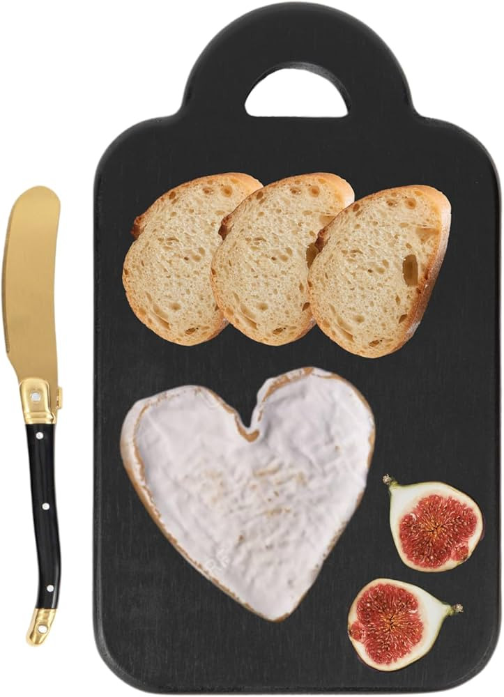 Mini Cheese Board With Knife, Small Charcuterie Board, Mother's Day Gifts, Gifts for Moms, Unique... | Amazon (US)