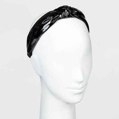PVC Knot Top Headband - Wild Fable™ Black | Target