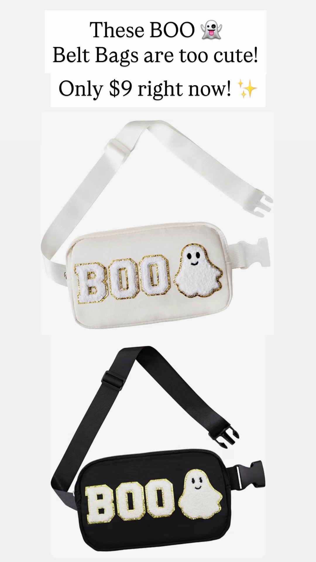 Boo belt bags