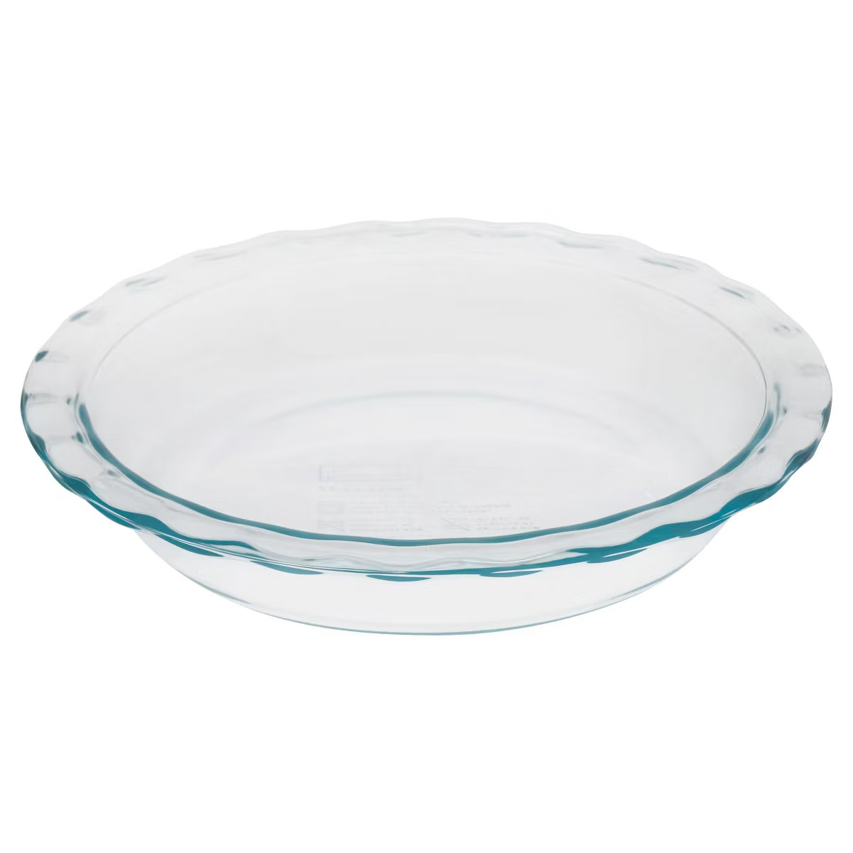 Pyrex Easy Grab 9.5" Glass Pie Pan: Clear, Round, Odor & Stain-Resistant, Freezer & Oven-Safe, 2-... | Target