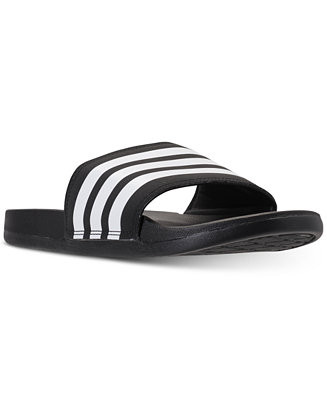adidas Women's adilette Cloudfoam Plus Slide Sandals from Finish Line & Reviews - Finish Line Wom... | Macys (US)
