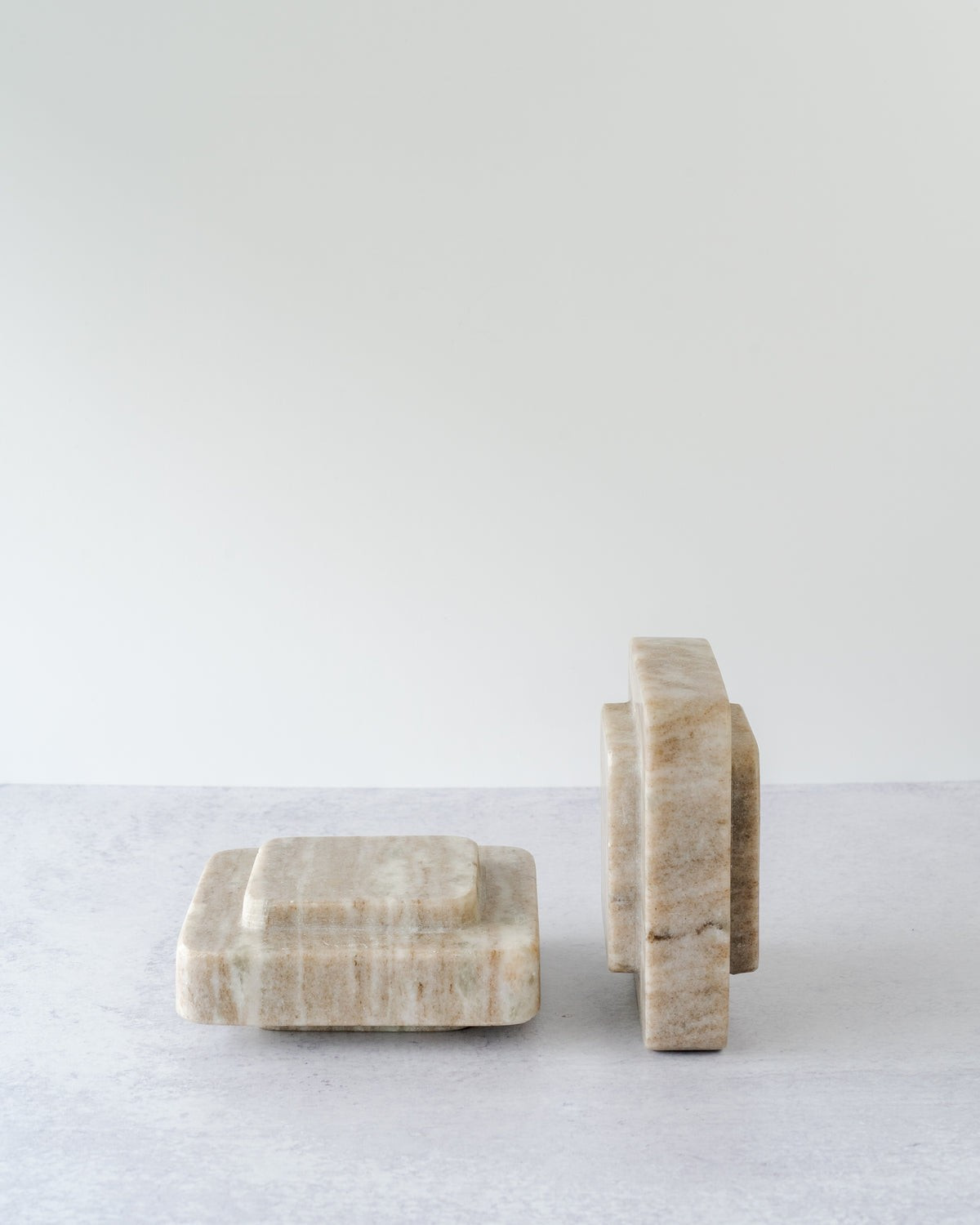 Ella Marble Bookends | Mitch Allen Interiors
