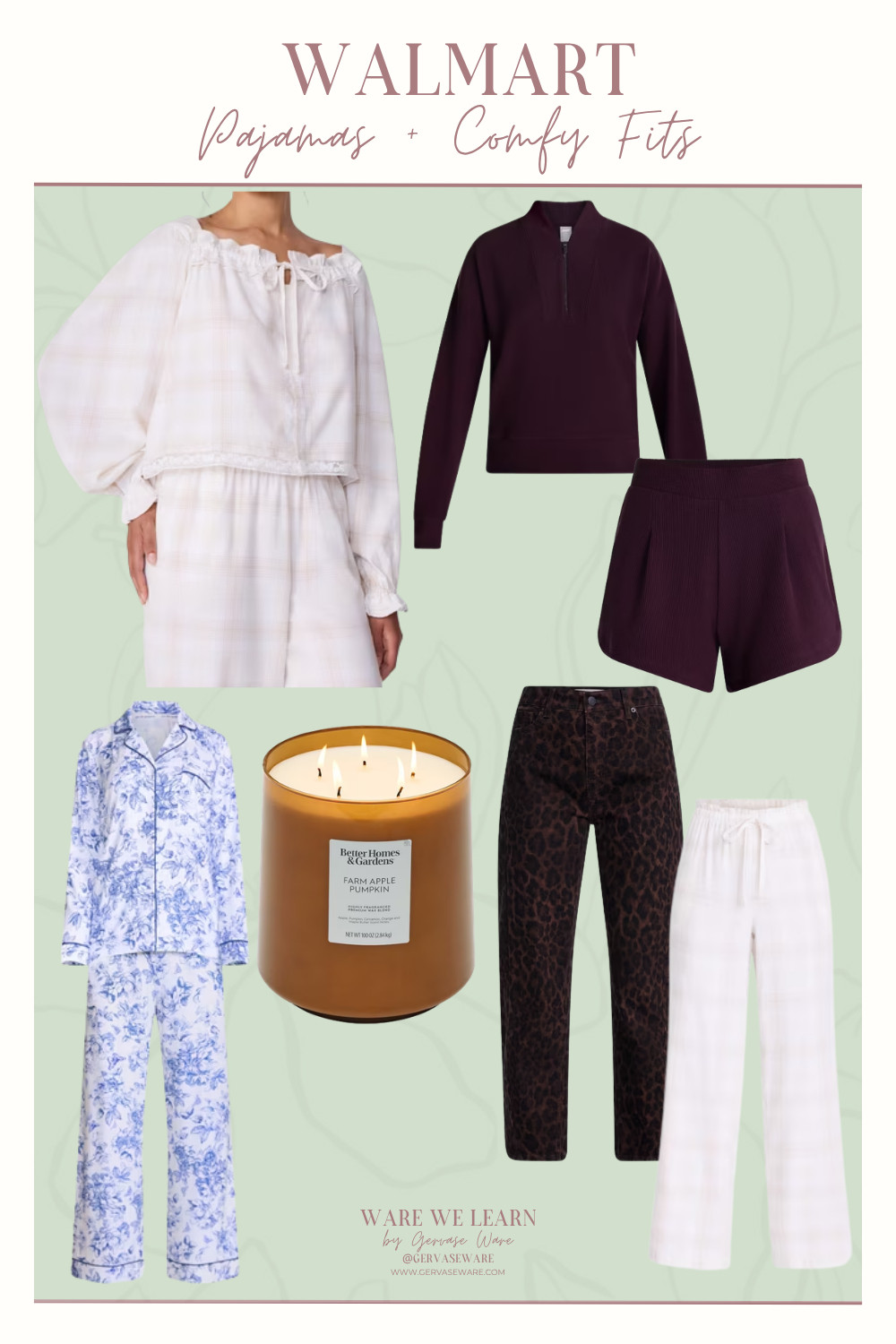 WALMART Pajamas + Comfy Fits

                                         

 #LTKdayinmylife #LTKootd #LTKmomlife