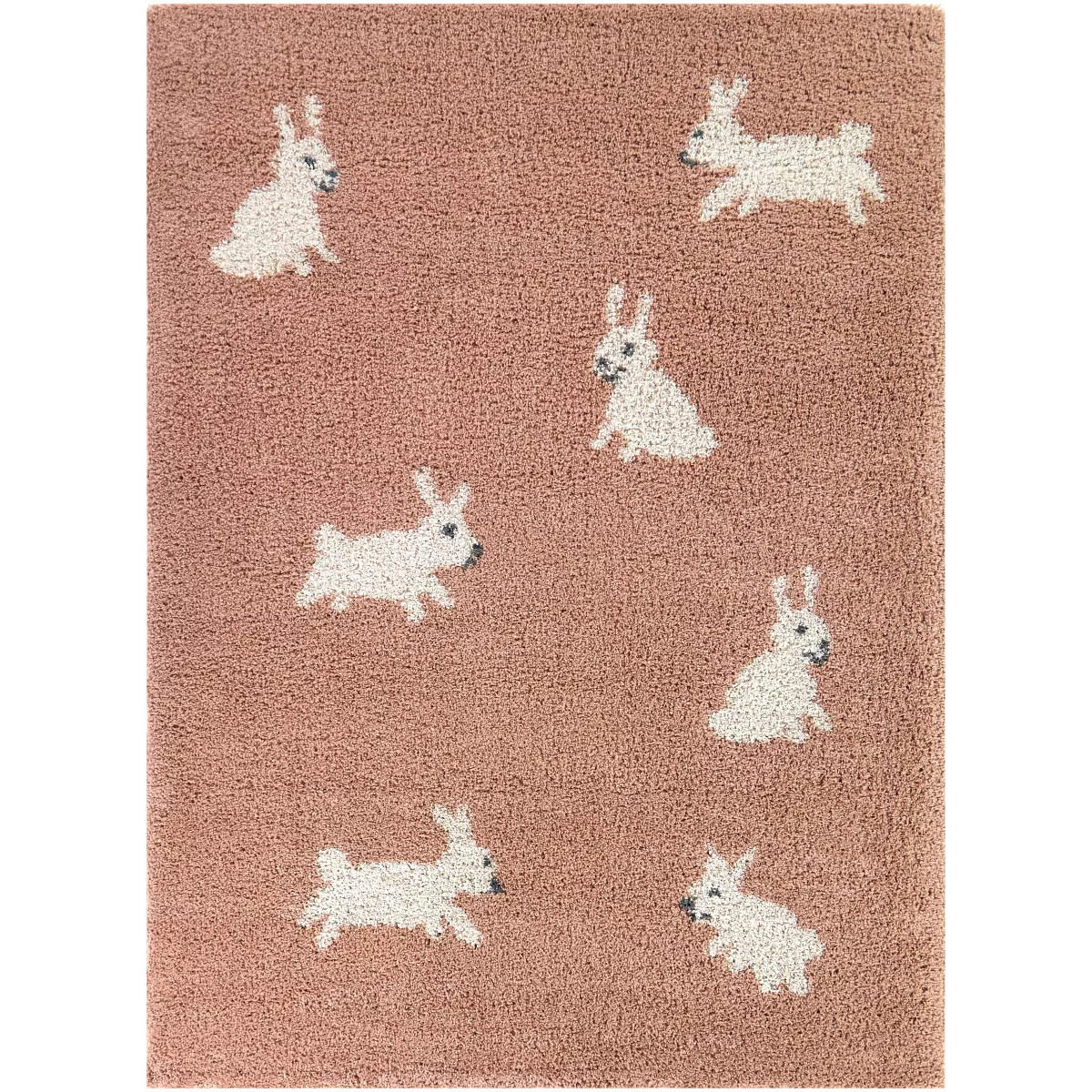 Balta Rugs 4'4"x6' Arley Novelty Kids' Rug Pink: Rectangle, High Pile, Fade & Stain-Resistant, OE... | Target