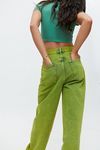 BDG High-Waisted Baggy Jean – Overdyed Green | Urban Outfitters (US and RoW)