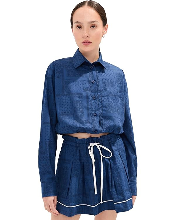 LE BOP Women's Wylie Button Down Shirt | Amazon (US)