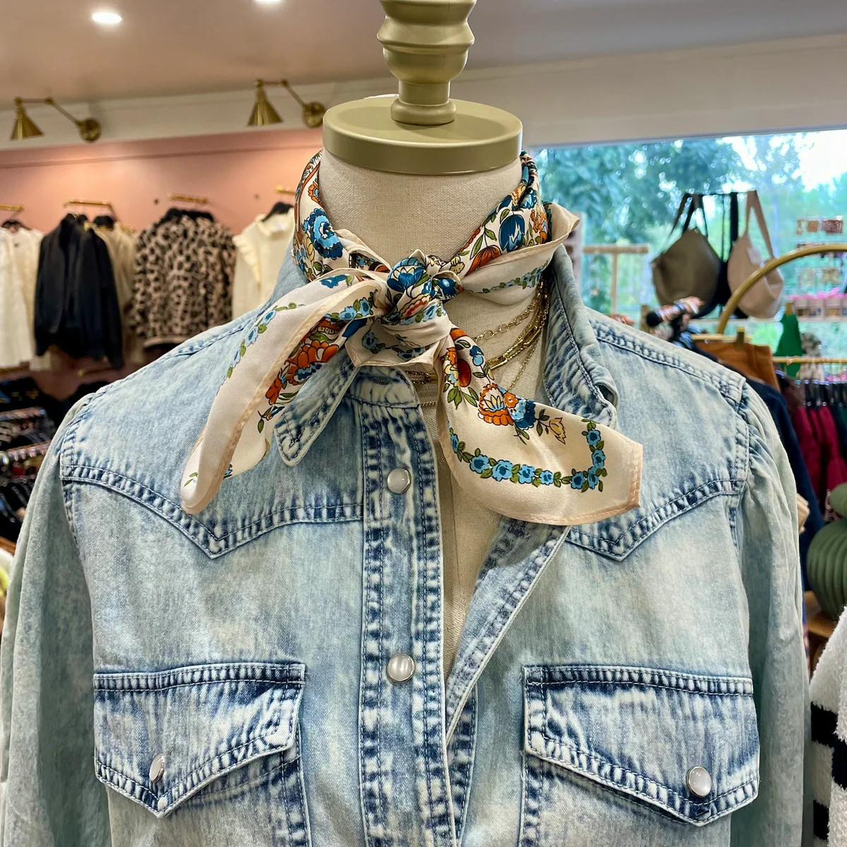 Square Silk Scarf | The Collection Texas