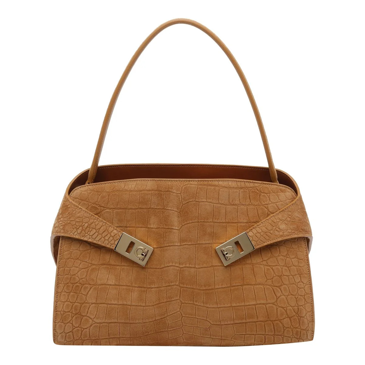 Ferragamo Hug Soft Medium Shoulder Bag | Cettire Global