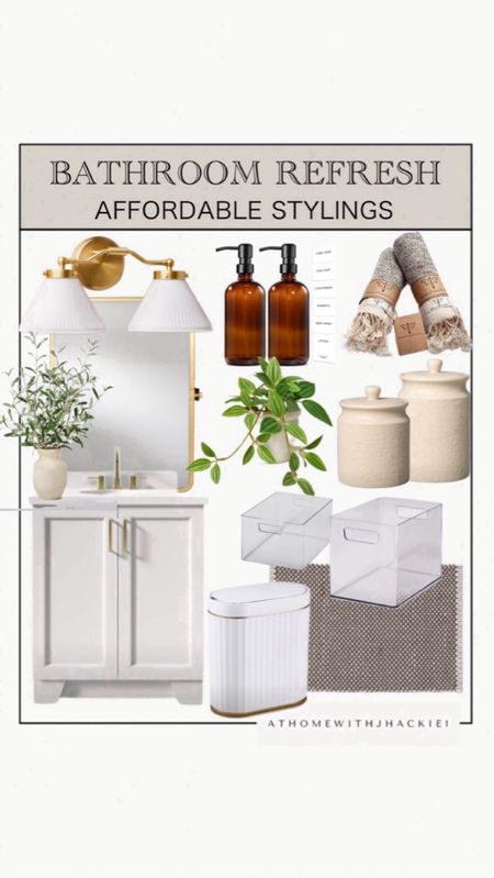 Bathroom refresh, vanity, soap dispensers, hand towels, light fixtures, bath mat, organization, storage, faux plant

Follow @athomewithjhackie1 on Instagram for more inspiration, weekend sales and daily finds. 

studio mcgee x target new arrivals, coming soon, new collection, fall collection, spring decor, console table, bedroom furniture, dining chair, counter stools, end table, side table, nightstands, framed art, art, wall decor, rugs, area rugs, target finds, target deal days, outdoor decor, patio, porch decor, sale alert, tj maxx, loloi, cane furniture, cane chair, pillows, throw pillow, arch mirror, gold mirror, brass mirror, vanity, lamps, world market, weekend sales, opalhouse, target, jungalow, boho, wayfair finds, sofa, couch, dining room, high end look for less, kirkland’s, cane, wicker, rattan, coastal, lamp, high end look for less, studio mcgee, mcgee and co, target, world market, sofas, couch, living room, bedroom, bedroom styling, loveseat, bench, magnolia, joanna gaines, pillows, pb, pottery barn, nightstand, cane furniture, throw blanket, console table, target, joanna gaines, hearth & hand, arch, cabinet, lamp,it look cane cabinet, amazon home, world market, arch cabinet, black cabinet, crate & barrel

#LTKhome #LTKstyletip #LTKfindsunder100