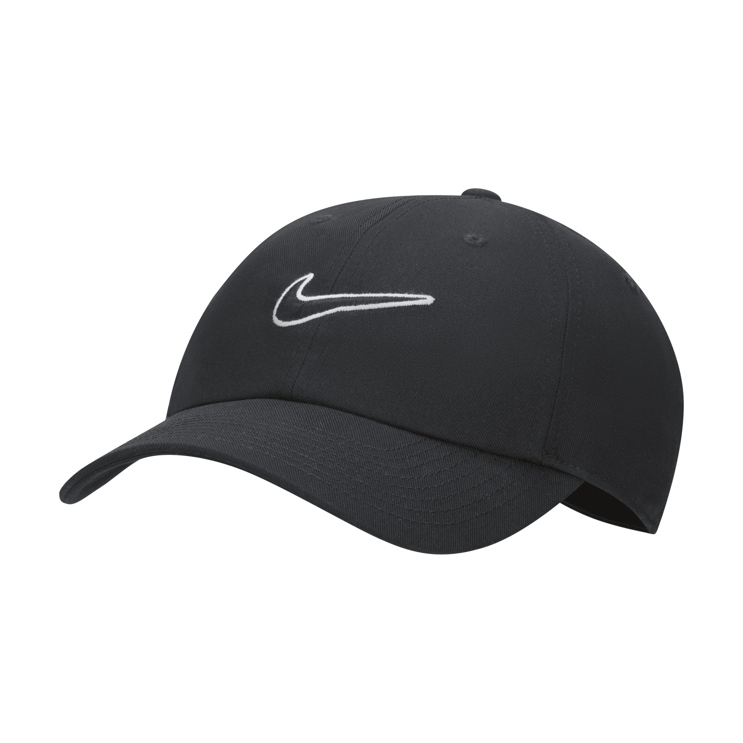 Nike Unisex Club Unstructured Swoosh Cap in Black | FB5369-010 | Nike (US)
