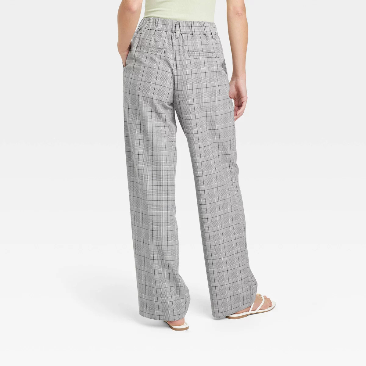 Women's High-Rise Straight Trousers - A New Day™ | Target