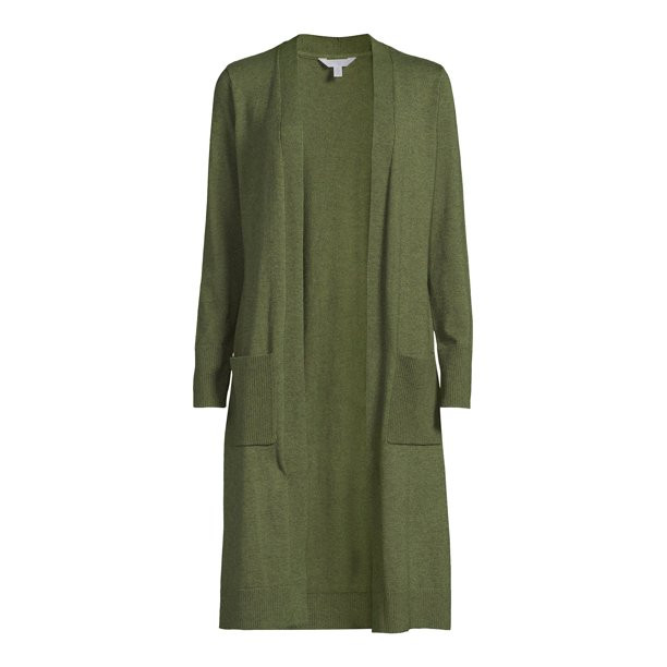 Time and Tru Women's Open Front Duster Cardigan | Walmart (US)