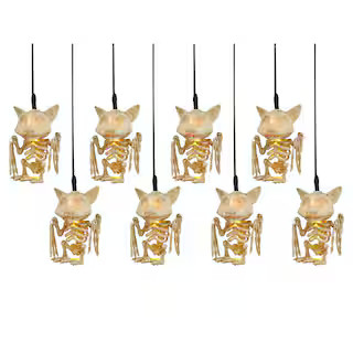 8ct. Skeleton Bats Icon LED String Lights by Ashland® | Michaels | Michaels Stores