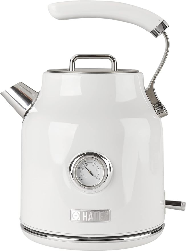Haden Dorset 1.7 Liter Stainless Steel Electric Kettle, Hot Water Kettle with 360-Degree Base and... | Amazon (US)
