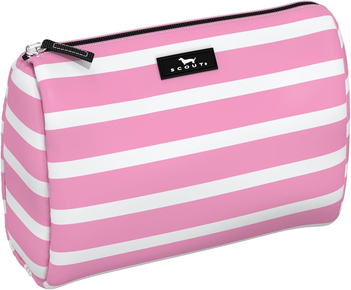 SCOUT Packin' Heat - Large, Water-Resistant, Zip Close Makeup Bag for Women- Toiletry Travel Bag ... | Amazon (US)