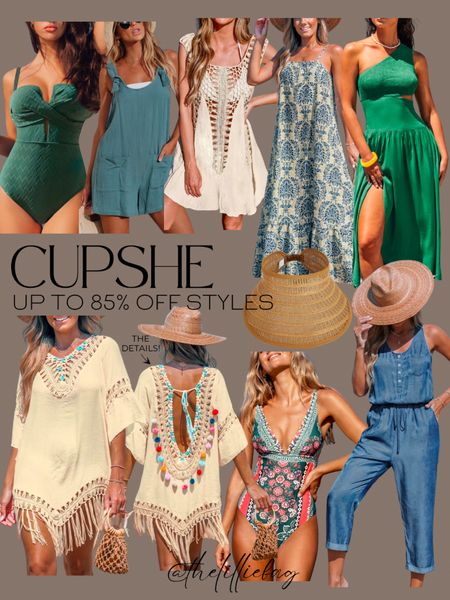  Cupshe Memorial Day sale! Up to 85% off styles! 
15% off 3+ pieces code: MMD04
20% off 5+ pieces code: MMD05
25% off 7+ pieces code: MMD06

Swimsuit. Vacation outfit. Maxi dress. Cover up. Romper. Summer outfit. 


#LTKSaleAlert #LTKStyleTip #LTKFindsUnder50